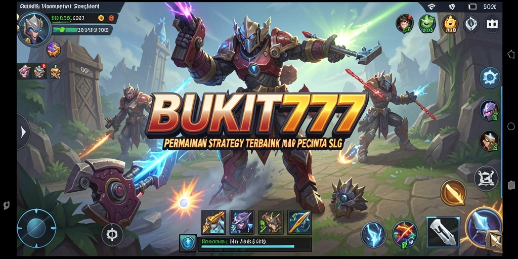Tampilan gameplay memukau di BUKIT777 dengan strategi mendalam.