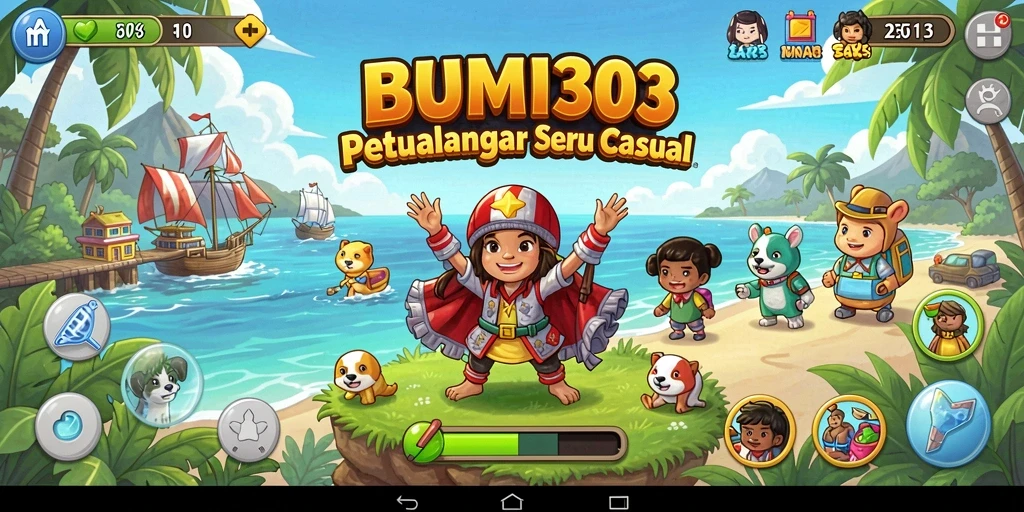 Tampilan menarik dari gameplay BUMI303 yang membuat pemain terlibat.