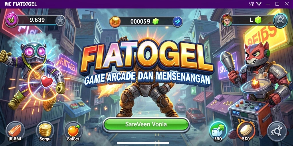 Tangkapan layar gameplay FIATOGEL yang menegangkan dan penuh aksi.