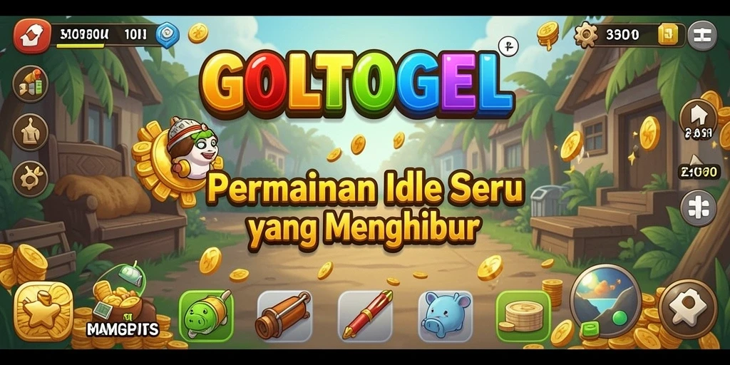 Tampilan gameplay seru dari GOLTOGEL dengan elemen Idle yang memikat.