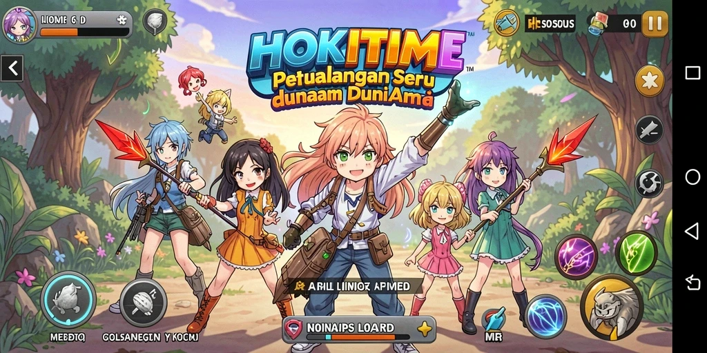 Screenshoot HOKITIME menampilkan gameplay yang seru dan menarik.