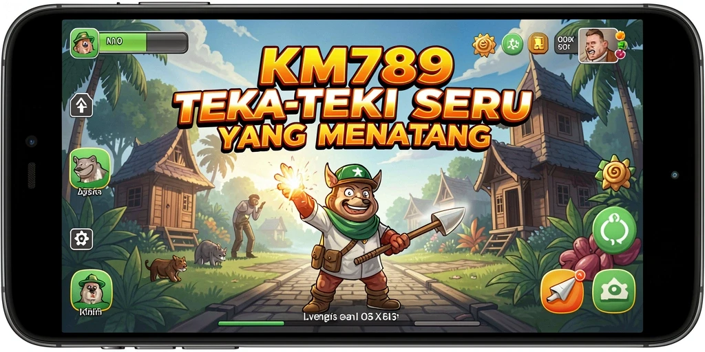 Tampilan gameplay Puzzle KM789 yang menantang dan seru.