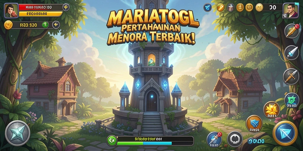 Tangkap momen seru strategi Tower Defense di MARIATOGL!