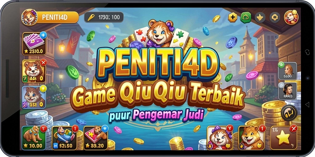 Tampilan gameplay seru dari PENITI4D saat bermain QiuQiu.