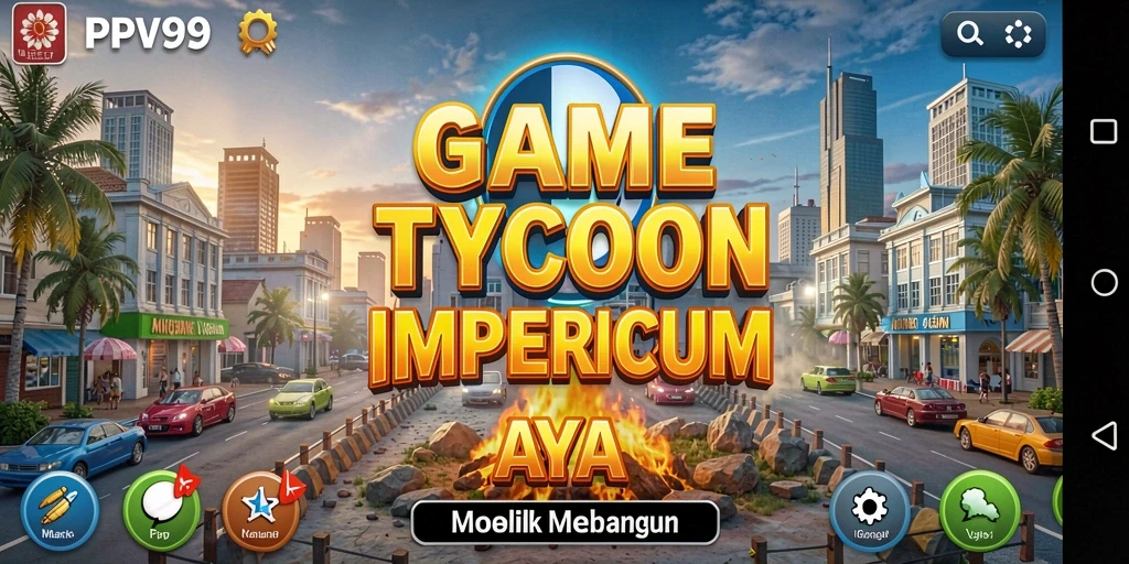 Tampilan gameplay PPV99 yang menarik saat mengelola bisnis Tycoon.