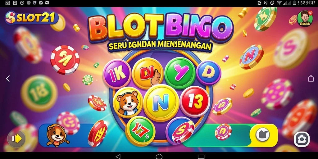 Tampilan gameplay Bingo yang seru dan interaktif di SLOT21.