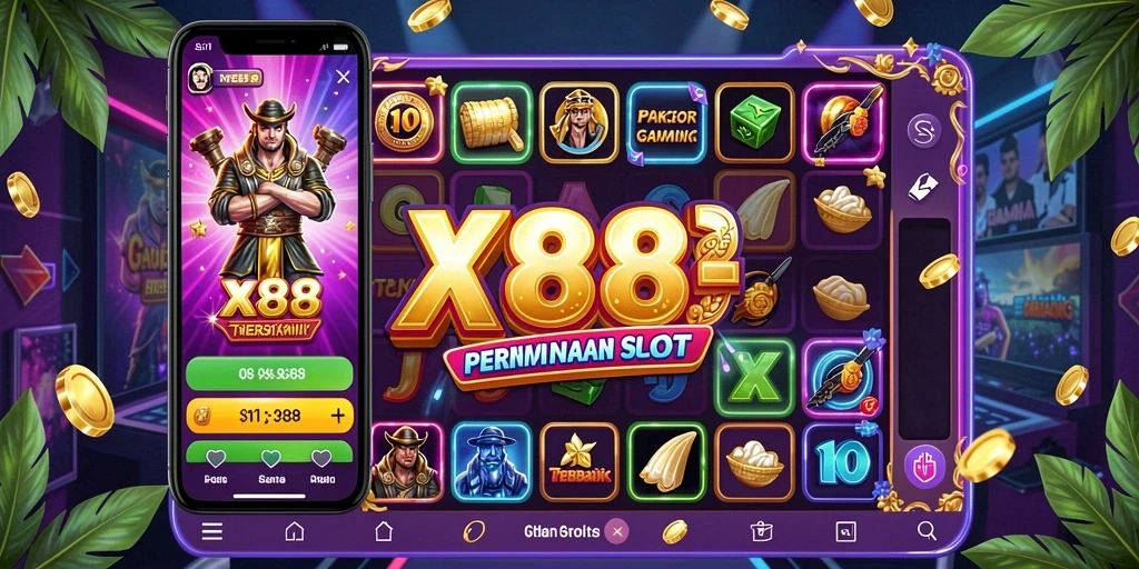 Tampilan gameplay Slot yang memukau dari X88.