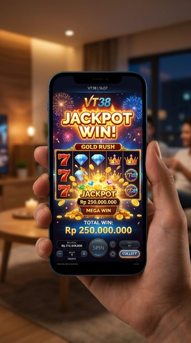 Tampilan antarmuka utama vt38 yang menarik.